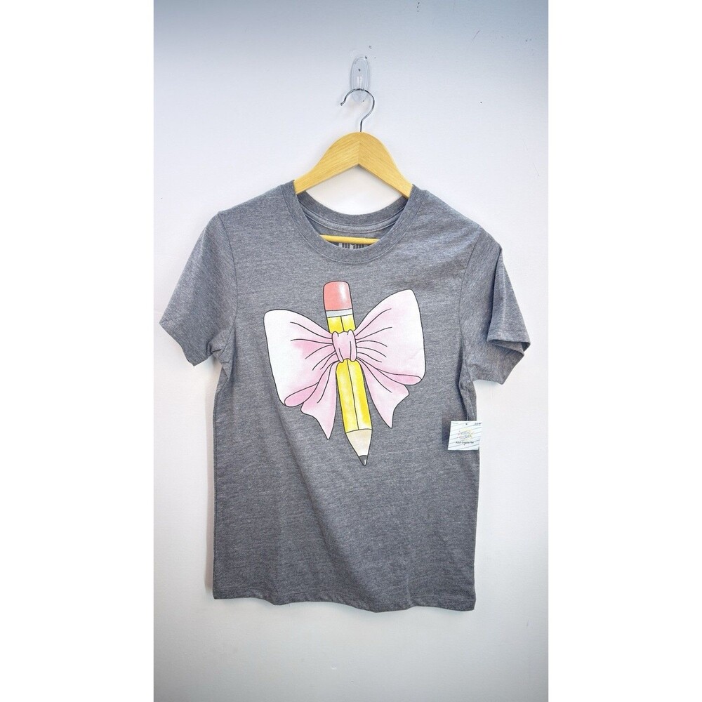 NEW Shirts Women Teach Print Graphic Tees Kindergarten Elementary, Size S